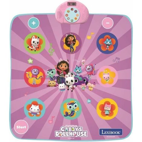 Tappeto da gioco Lexibook Gabby and the Magic House (1/4)