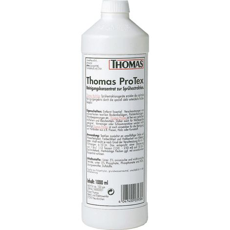 Shampoing tapis & moquettes THOMAS Protex – Lot 2x1L pour injecteurs-extracteurs