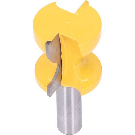 fraise à moulures pour appui de fenêtre/tabouret avec poignée de 1/2 pouce, fraise à chanfreiner pour appui de fenêtre/poignée de porte (1/5)