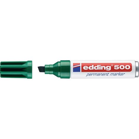 Permanentmarker 500 grün Strichbreite 2-7mm Keilspitze EDDING (1/4)