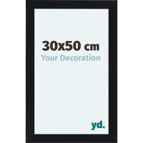 yd. - Cadre photo 30x50 - Noir Mat - MDF - Como (1/5)