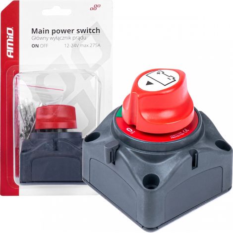 Interruptor de desconexión de batería 275A amio-03028 (1/4)