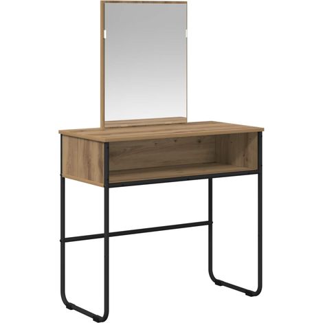 Dressing Table Artisan Oak 81 x 40 x 131 cm Engineered Wood vidaXL (1/5)