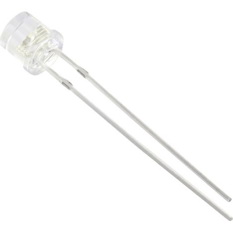 TRU COMPONENTS 1577485 LED bedrahtet  Gelb Zylindrisch 5 mm 400 mcd 90 ° 20 mA