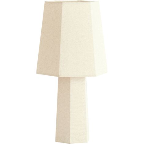 Light & Living - lampe de table - Musabo - naturel - textile - Ø