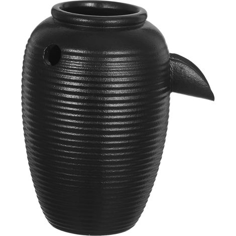 Fontaine Extérieur Pot De Céramique Cascade pour Jardin Jet Eau pour Bassin Extérieur Décoration Aquariophilie (1/5)