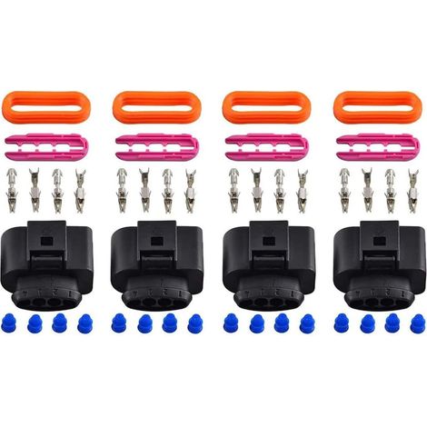 4 stücke Zündspule Stecker Für A4 08-16 A6 11-16 A8 10-13 Golf 12-16 Tourna 11-16 Transporter 2016 Passta Polo 13-16