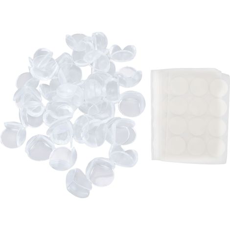 40 Protections d'angle de table transparentes en plastique pour enfants - Sécurité anti-choc pour bébés (1/5)