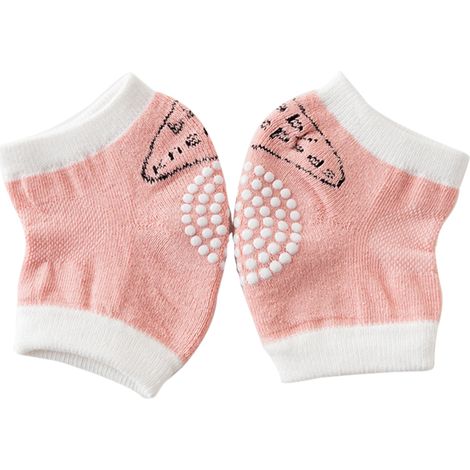 1 paire de genouillères bébé antidérapantes, protège-genoux anti-glisse pour ramper, sécurité enfant (1/5)