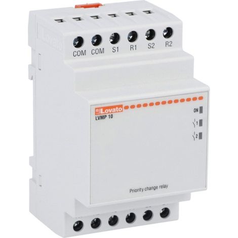 Lovato Umschaltrelais 2 Wechselausgänge 240V LVMP10A240 (1/4)