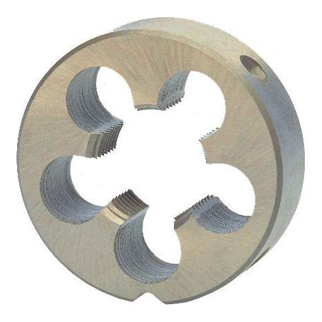 Cojinete redondo MF DIN-en 22568 HSS rectificado tipo B cerrado, rosca MF12 x 1mm Ruko 239121