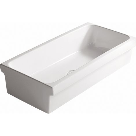 GALASSIA Ninive lavabo canale sospeso 90x45 bianco codice prod: 2005