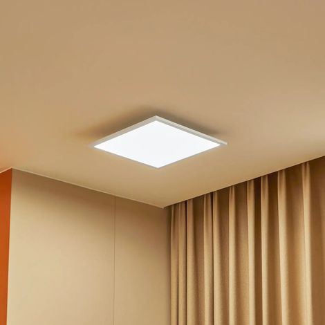 [GEBRAUCHT] B-Ware Lindby Led Panel Deckenleuchte Deckenlampe Weiß Dimmbar Fernbedienung Cct
