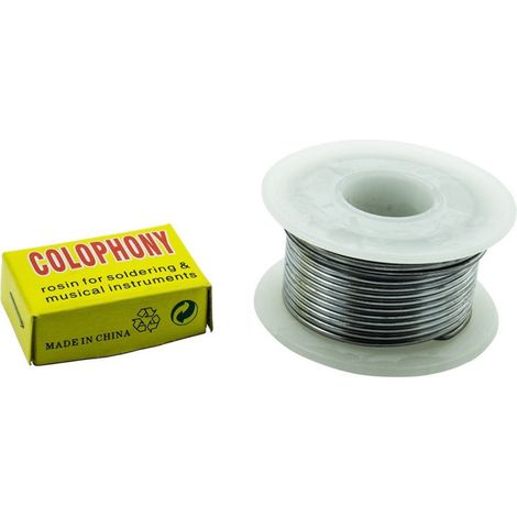 Trade Shop - Carrete De Alambre Para Alambre De Soldadura De 1.2 Mm Pond + Rosin -