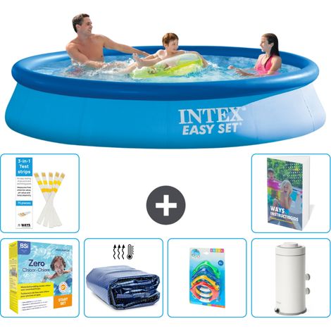 Intex Piscina Easy Set Rotonda - 366x76 cm - 7-pezzi  S7