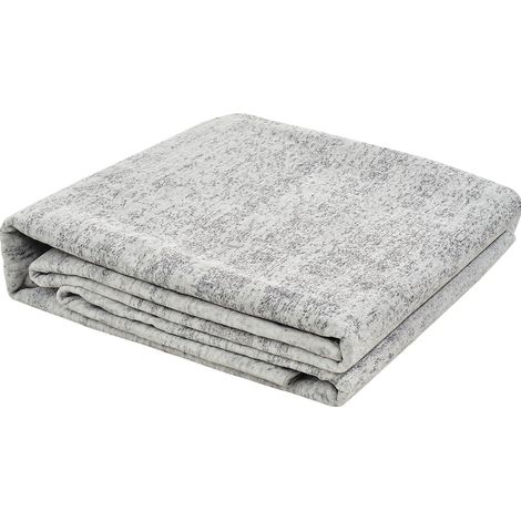 Mophorn Wohnzimmerteppich, 3048x4267 mm, Kurzflor, waschbar, rutschfeste Bodenmatte, moderner Teppich für Schlafzimmer, Büro, Wohnzimmer, Kinderzimmer und Eingangsbereich, Grau