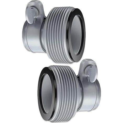CCYKXAAdaptateur Tuyau Piscine B, 4 Pièces Adaptateur de Tuyau de Piscine pour piscines INTEX, Raccord Pompe Piscine, Adaptateur de 1,5" (B)