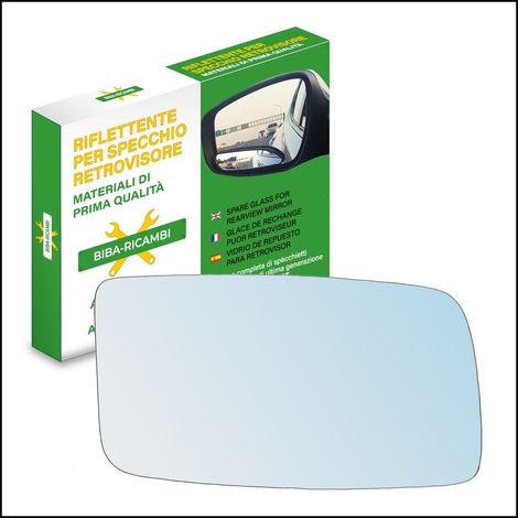 Vetro specchio retrovisore lato dx compatibile per vw scirocco ii (53b) 1980-199 (1/2)