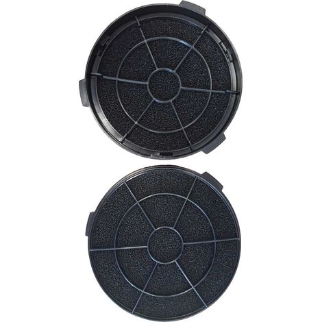 Filtro carbón activo Cata 02859398 negro 19 cm 2 piezas (1/3)