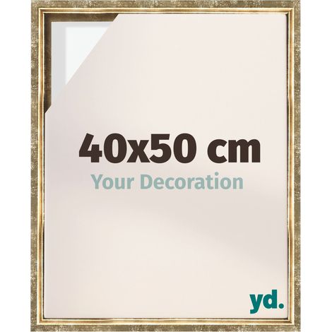 Your Decoration - Cadre flottant  - Or Antique - Cadre en caisse américaine pour toile sur chassis - MDF - Lyon (1/5)