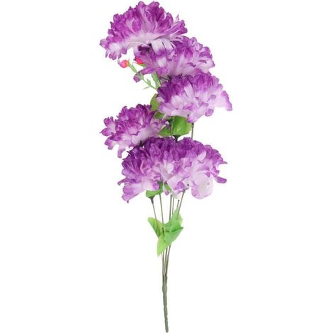 Strauß aus 6 lila Chrysanthemen, 52 cm (1/3)