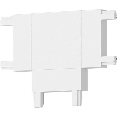 Binario magnetico sottile, connettore a T bianco (1/4)