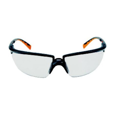 Lunettes Solus, noir/orange,Scheibe Clair