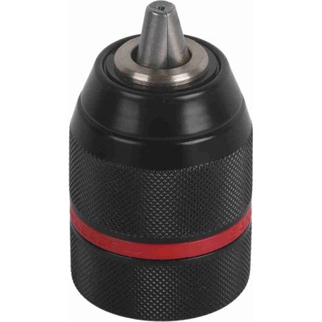 GARRYFIZH Mandrin de perçage en métal de 13 mm, interface 1/2, mandrin de perçage autobloquant sans clé