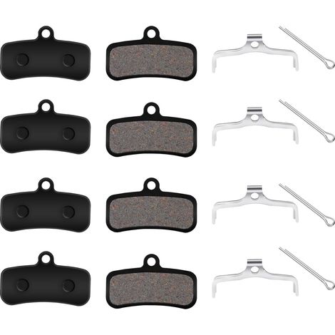 Paires de Plaquettes de Frein Vélo pour BR-M810 Zee M640 XTR-M9120, Deore XT BR-M8020, BR-MT420, MT510, MT520 Tektro HD M745 TRP, SL, Slate T4, G-Spec Quadiem