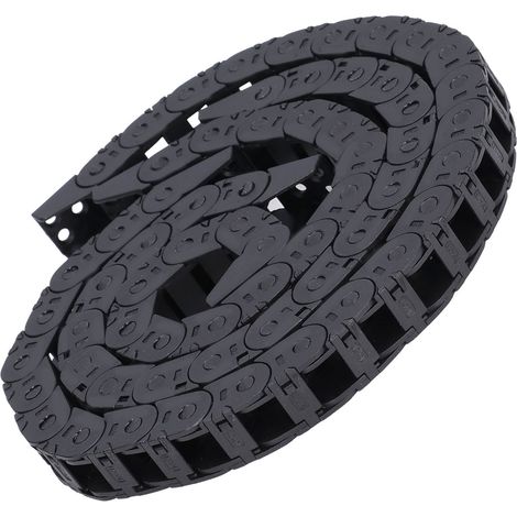 Chaîne porte-câbles 3D imprimante 3 pièces, guide-fil nylon 3 trous type ouvert, compatible VORON 2.4 Switchwire. (1/5)