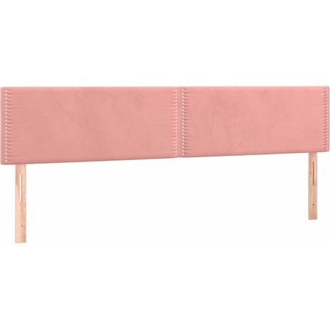 Maison Exclusive - Testiera Rosa 160x5x78/88 cm in Velluto (1/5)