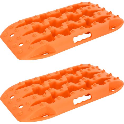 Traction Board 2 pcs Orange 57.5x30.5x5.5 cm Reinforced Nylon vidaXL (1/5)