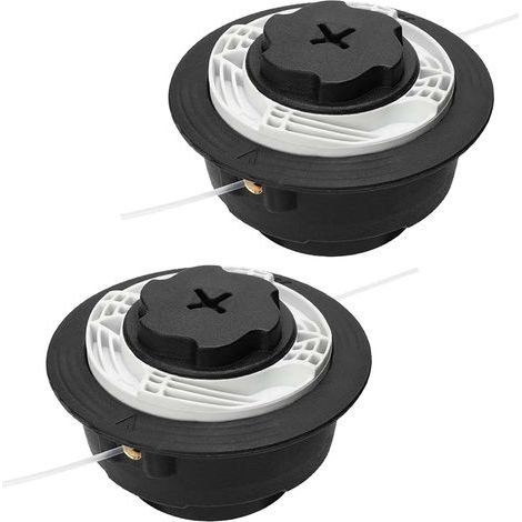Applicable Tête de coupe Autocut C6-2 pour STIHL, Tête coupe avec Pointe Automatique - Tête de Débroussailleuse à Double Fil - Bobine de Fil en Nylon pour Débroussailleuse à Essence (1/5)