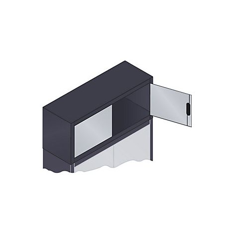 Altillo con puertas batientes ACURADO HxAxP 500 x 1200 x 400 mm