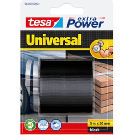 4 x NASTRO AMERICANO EXTRA POWER 50MMX 5M NERO