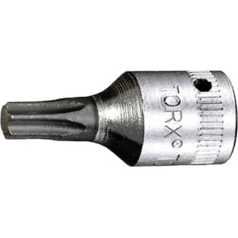 Stahlwille 44 KTX T 40 01350040 Innen-TORX Steckschlüssel-Bit-Einsatz    T 40   1/4" (6.3 mm)