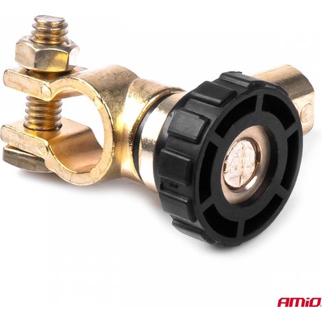 Interrupteur rotatif pour pince de masse de batterie amio-03021 (1/3)