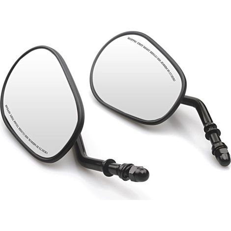 Motorcycle mirror Harley mirror high-end mirror full metal Harley mirror black (1/5)