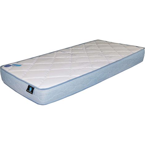 Matelas simple pour chambre d'adolescent avec tissu viscoélastique 3D, hauteur 21 ou 15 cm, disponible en différentes tailles