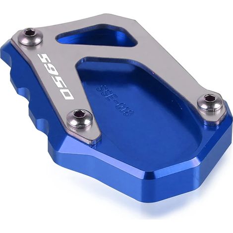 (S950) Compatible avec les motos Suzuki GSX-S950 GSXS GSX-S 950 gsxs 2021 2022 2023 : extension de béquille latérale, support et plaque de renfort maxpower (1/4)