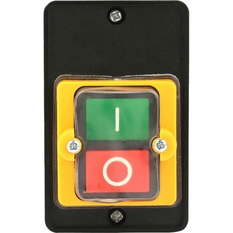 [NIEMALS VERWENDET] Switch Pushbutton Drucktaste AC220V / 380V 10A EIN/AUS-Drucktastenschalter in mechanischen Textilmaschinen (1/4)