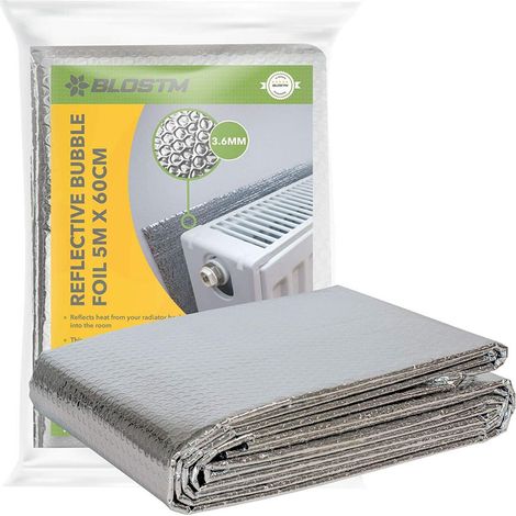 5M Radiator Heat Reflective Bubble Insulation Foil (1/5)