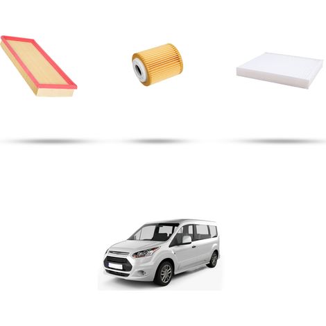 Kit tagliando 3 filtri compatibile con Ford Tourneo Connect II 1.5 EcoBlue 55kw dal 2018 (1/5)