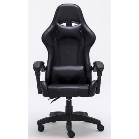 KRAFT - Gamer armchair, modern style, teenager's bedroom --66x62x115 - Height adjustable (1/4)
