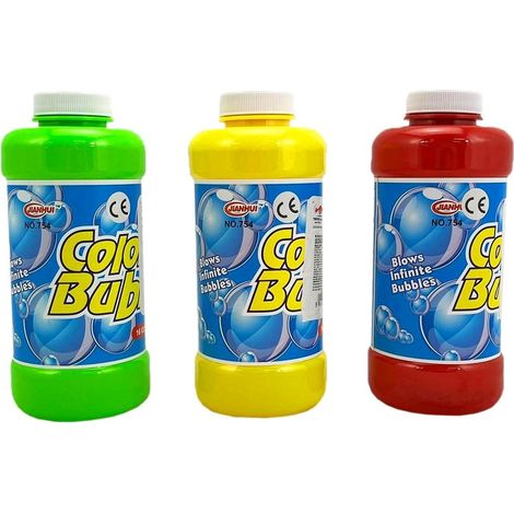 Ricarica di soluzione per bolle di sapone 0,5 l MIX