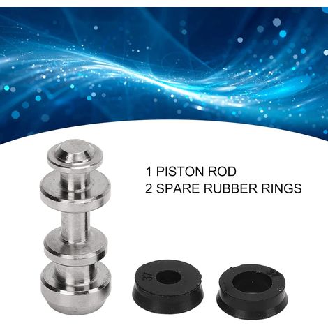 Risk Tige De Piston De Frein De Vélo, Piston De Levier De Frein à Disque Hydraulique en Alliage De Titane Robuste, Pièces De Réparation De Bague D'étanchéité pour XT M8000 M785 pour SLX M7000