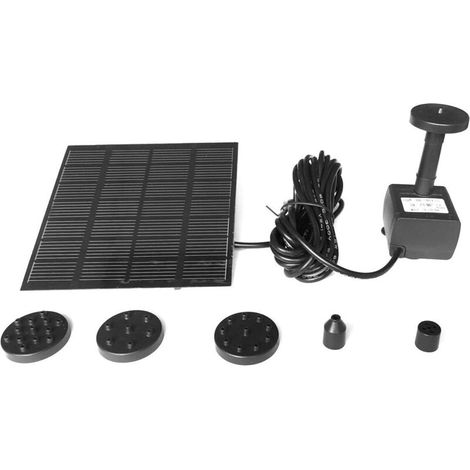 Solarwasserpumpe für Gartenteich