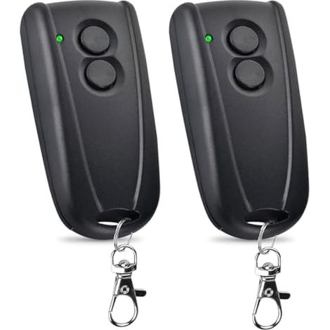 2 PCS Telecommande Garage 433.92Mhz Telecommande Porte Garage Hormann avec Télécommande EcoStar RSC2 RSE2 433,92 MHz pour portails et Portes de Garage (1/5)