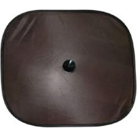 2 Rideaux lateraux ventouse unis 44x38