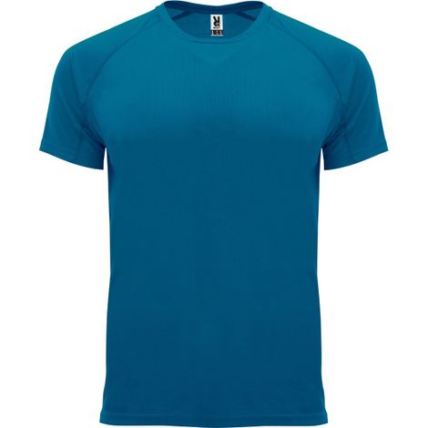 Camiseta técnica de manga ranglán con factor protección UV BAHRAIN ROLY 12 Azul Luz de Luna